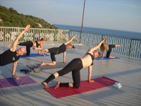 Занятия у самого моря